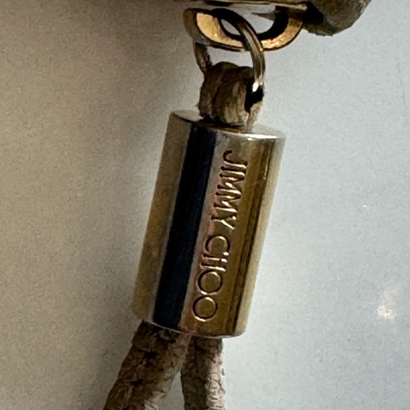 Jimmy Choo Metallic Star Studded Zippy Wallet - Picture 7 of 11